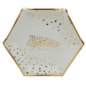 Offre Spéciale produit blanc en forme d'étoile or feuille assiettes en papier jetables - Product Image 5