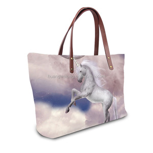 Lujo caballo impreso bolso de mano, bolso de gran tamaño para las mujeres - Product Image 2