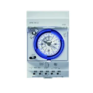 SYN 161 D 15 Menit Program Harian 1 Channel Theben Timeguard Segmen Tipe Analog 24 Jam Timer SYN161d Time Switch