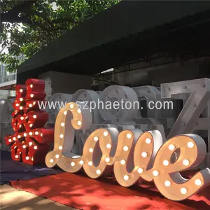 Vrijstaande dubbel Geluk Marquee Letters voor Chinese Bruiloft Decoratie 2019 Nieuwe evenementen feestartikelen Marquee Letters