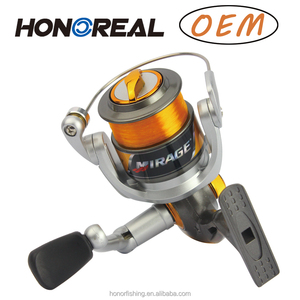 Carrete de pesca <span class=keywords><strong>banax</strong></span> de juego grande de plástico 5,5: 1 giratorio colorido - Product Image 2