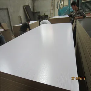 Торговая гарантия, белая глянцевая облицовочная сублимационная доска mdf от фабрики Linyi для фоторамки