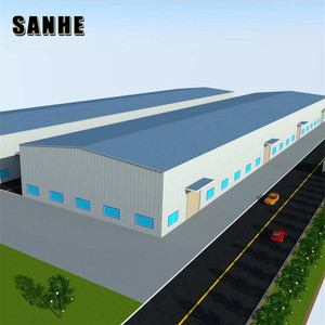 Chi Phí Thấp Công Nghiệp Đổ Mẫu Thiết Kế/Lớn-span Đúc Sẵn Kho - Product Image 1