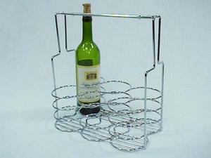 Stackable Floor Standing Metal <b>Wire</b> Wine <b>Rack</b> - Product Image 6