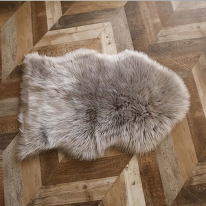 Vente en gros, fournisseur d'usine, pas cher, cheveux longs, fausse fourrure, <span class=keywords><strong>tapis</strong></span> en laine, <span class=keywords><strong>tapis</strong></span> - Product Image 4