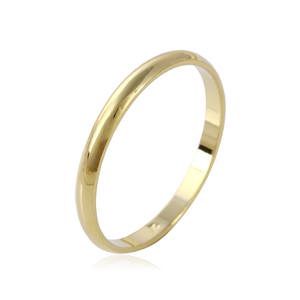 11423 Xuping 14k color oro clásico <span class=keywords><strong>anillo</strong></span> <span class=keywords><strong>de</strong></span> <span class=keywords><strong>casado</strong></span> con diseño sencillo para mujeres y hombres - Product Image 3