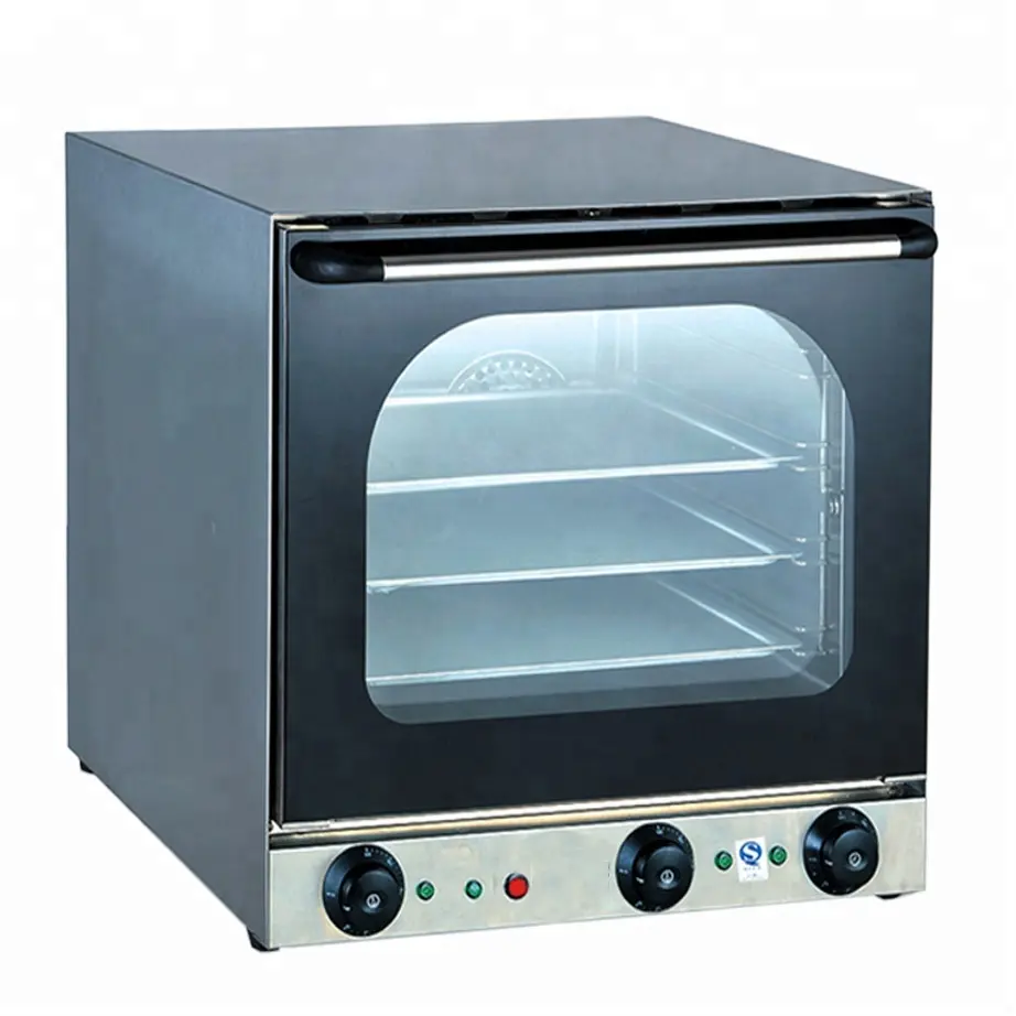 EB-4A Stainless Steel Electric Oven Dry Evenly Bread Chicken Hot Air Circulation Transparent Glass Multifunctional Oven