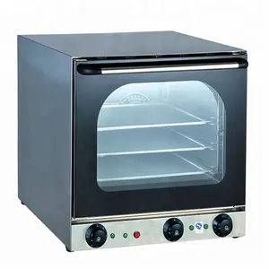 Horno eléctrico de acero inoxidable para EB-4A, horno multifuncional de vidrio transparente con circulación de aire caliente para pan y pollo