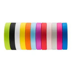 Wholesale Custom logo Silicone Wrist Bands strap Personalized Scented Silicone Bracelet Thin Rubber Silicone Wristband
