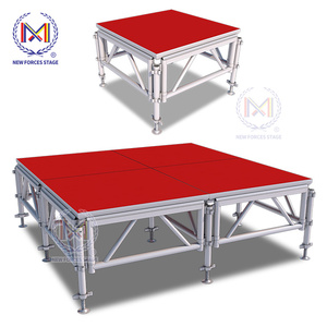 Nhôm dàn dựng nền tảng sân khấu boong ngoài trời âm nhạc nhôm giàn di động sự kiện buổi hòa nhạc đám cưới sân khấu di động - Product Image 1