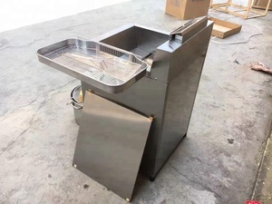 Friggitrice a Gas per ristorante commerciale 40L in acciaio inox 1 serbatoio gpl - Product Image 3