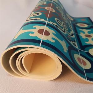 Tapis de sol en vinyle avec imprimé UV, noir et blanc, 1 pièce, pour cuisine et salon - Product Image 6