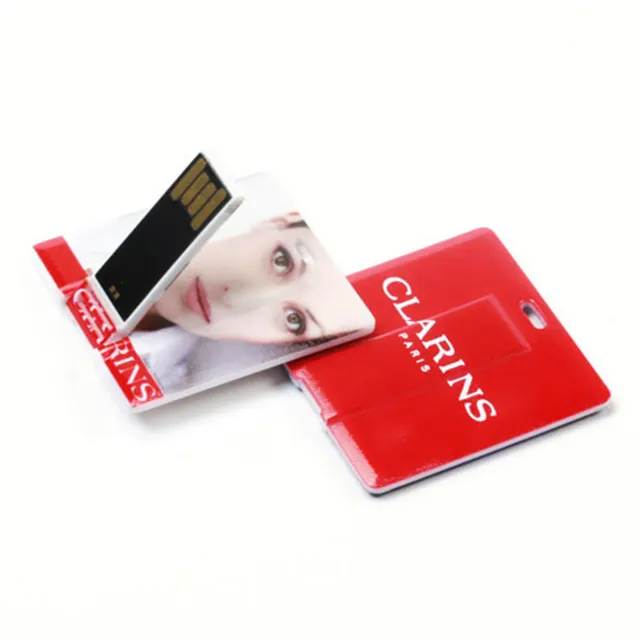 पूर्ण रंग व्यक्तिगत यूएसबी कार्ड 4GB यूएसबी फ्लैश ड्राइव स्मृति चिपक जाती है पेन ड्राइव यूएसबी व्यापार कार्ड