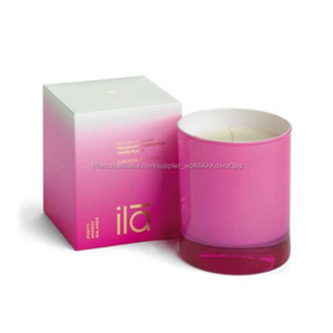 200g/7 oz scented soy wax candle in glass jar with thick bottom - Product Image 1