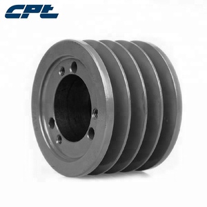 Poulie de courroie trapézoïdale série V American Standard 3V 5V 8V en fonte avec douille, poulie de haute qualité - Product Image 5