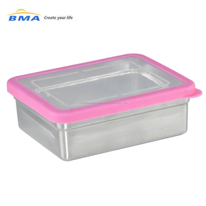 Fiambrera de acero inoxidable, para adultos y niños, ideal para preparar comidas tipo bento - Product Image 3