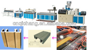 Quy trình sản xuất dây chuyền ép đùn hồ sơ WPC cho máy đùn nhựa - Product Image 2