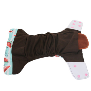 Elinfant One Size <span class=keywords><strong>Se</strong></span> adapta a los nuevos pañales de bolsillo de fibra de café de impresión digital ajustable Pañal de tela de <span class=keywords><strong>bo</strong></span> - Product Image 3