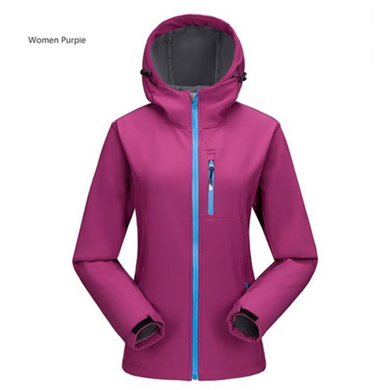 Hommes Softshell Lié Veste Coupe-Vent En Plein Air Veste