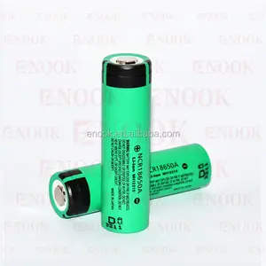 Fou vente li-ion batterie 100% d'origine NCR 18650A rechargeable batteries 18650A 3100 mAh batteries au lithium dans grand stock