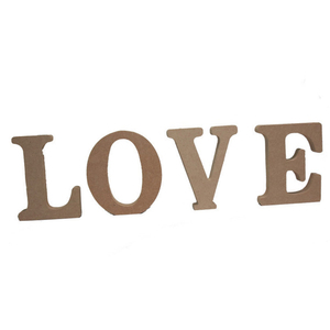 Handmade Khắc Thăng Hoa Khối Gỗ Mdf Craft Gỗ Chữ Cái Bảng Chữ Cái - Product Image 4