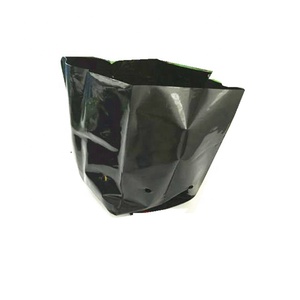 Sac de plantation de légumes à effet de serre en poly pots de culture de jardin noirs sacs de jardinière en plastique <span class=keywords><strong>horticole</strong></span> - Product Image 1
