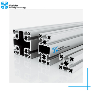 <span class=keywords><strong>Profilé</strong></span> <span class=keywords><strong>en</strong></span> aluminium extrudé PG50 à 4 fentes, <span class=keywords><strong>profilé</strong></span> carré <span class=keywords><strong>en</strong></span> alliage d'aluminium, fournisseur de profilés <span class=keywords><strong>en</strong></span> aluminium à fentes - Product Image 2