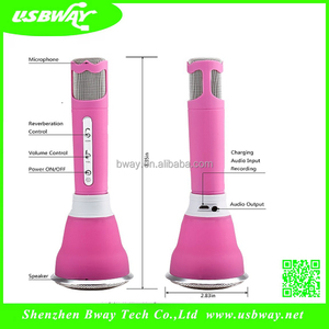 2017 Trending productos bluetooth con micrófono de <span class=keywords><strong>karaoke</strong></span> altavoz bluetooth para <span class=keywords><strong>el</strong></span> iphone de apple android smartphone Pc - Product Image 4