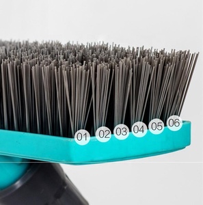 Piano <span class=keywords><strong>Spazzola</strong></span> con Manico Lungo Rigida Setole Morbide Vasca e Piastrelle Stucco Pennello Scrubber per La Pulizia Bagno - Product Image 5