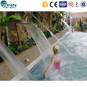 Tipo montado en la pared o de pie Tipo de acero inoxidable piscina fuentes y cascadas - Product Image 2