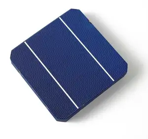 ราคาถูกราคา 125x125 มม.ขนาด Monocrystalline SOLAR cells