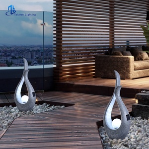 Nuovo design a led a luce solare da giardino cortile esterno parco resort villa via lampada alla moda <span class=keywords><strong>luminosa</strong></span> perla terra prato luci - Product Image 5