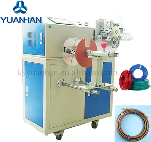 Automatic 8shape wire Cable Winding Coiling and Cutting Tying Machine with Meter Counting