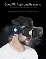 Fabricants de lunettes 3D VR en cuir de haute qualité, sans souffle, prix de vente en Chine, lunettes 3d à réglage de la distance des élèves VR