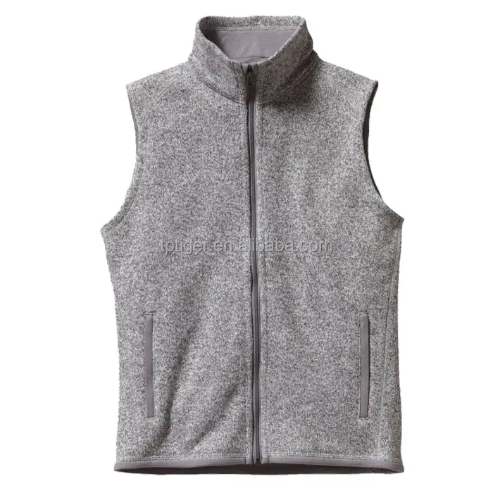 Gilet polaire tricoté de Style coréen pour femmes, gilet et gilet d'extérieur décontracté, sans motif imprimé