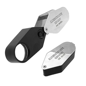 Kính Lúp Gấp 10 Lần Thợ Kim Hoàn + Đèn LED, Công Cụ Nhận Dạng Ngọc Ống Kính 18Mm - Product Image 6