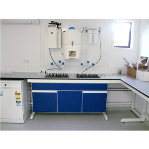 Kullanılmış Okul Mobilyaları Okul laboratuvar mobilyası/Diş Laboratuvarı Çelik çalışma masası Çekmeceli - Product Image 2