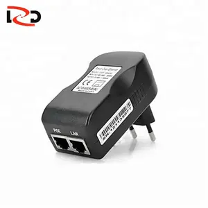 Nice price wall plug 15v PoE injector for IP camera