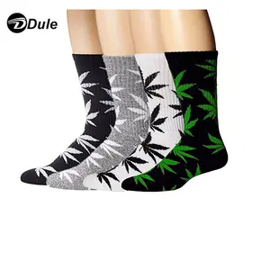 DL-I-0741 leaf socks wholesale weed socks socks weed