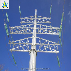 132-kV-Stahlmastmast für elektrische Leitungen zur Stromübertragung - Product Image 6