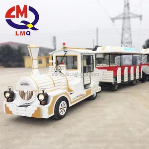 attraction tourist diesel road train adult rides train set amusement kids diesel trains for sale