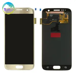 Lcd עבור סמסונג גלקסי S7 ,OEM LCD תצוגת מסך מגע Digitizer עצרת לסמסונג גלקסי S7 G930 lcd