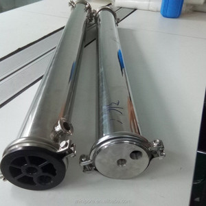 Boîtier de membrane RO en acier inoxydable de 8 pouces, modèle 8040, réservoir haute pression pour osmose inverse avec 1 élément - Product Image 2