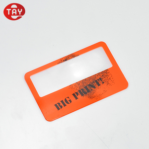 व्यापार क्रेडिट कार्ड आकार स्वतंत्रता ग्राफिक्स बटुआ आवर्धक कांच - Product Image 2
