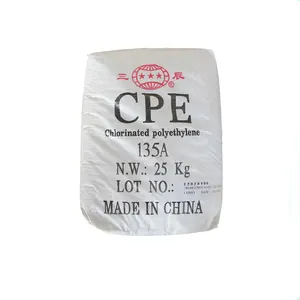 CPE Resin Impact Modifier CPE 135A PVC Additive For Pipe