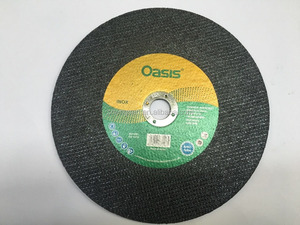 14 pollici <span class=keywords><strong>oasis</strong></span> nero ruota di taglio/disco per il metallo di un/singolo netto - Product Image 3