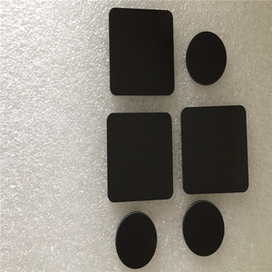 <span class=keywords><strong>Filtre</strong></span> optique longue passe IR 720 nm personnalisé en usine, économique, HB720 RG715, verre trempé avec revêtement antireflet noir pour objectif d'appareil photo - Product Image 4