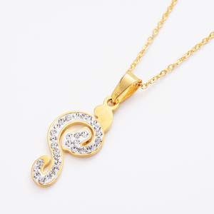 Brillante all'ingrosso Compact Diamante simbolo Musicale Del Pendente Della Collana Compatto Regali <span class=keywords><strong>per</strong></span> la Ragazza Amico/Dei Monili Delle Donne Set - Product Image 4