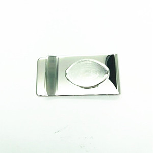 Custom Design Coin Bezel Pocket Cash Clip Blank Rvs Metalen Geld Clip Met Coin Houder