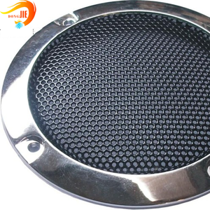 Thép đen dây lưới đồng bằng dệt đục Loa nướng Micro nướng PVC tráng màn hình nhà sản xuất chuyên nghiệp - Product Image 4